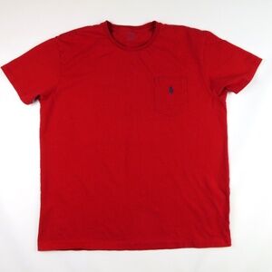 Men POLO RALPH LAUREN pony logo pocket top Size Large
